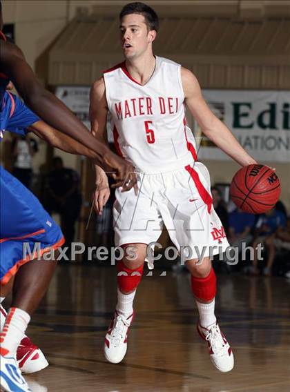 Thumbnail 1 in Bishop Gorman vs. Mater Dei (City of Palms Classic) photogallery.