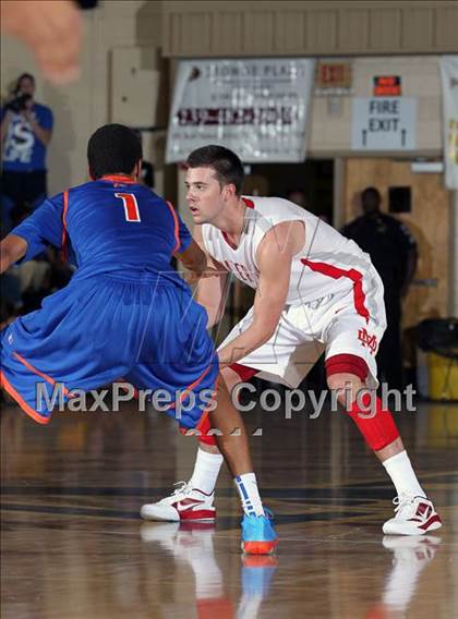Thumbnail 1 in Bishop Gorman vs. Mater Dei (City of Palms Classic) photogallery.