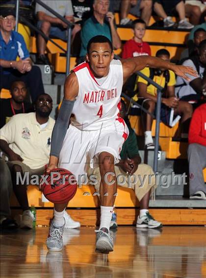 Thumbnail 2 in Bishop Gorman vs. Mater Dei (City of Palms Classic) photogallery.
