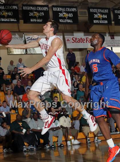 Thumbnail 3 in Bishop Gorman vs. Mater Dei (City of Palms Classic) photogallery.