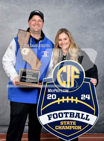 Thumbnail 3 in St. Vincent de Paul (CIF State Div. 4-AA Awards) photogallery.