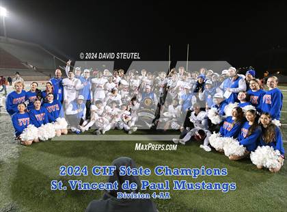Thumbnail 3 in St. Vincent de Paul (CIF State Div. 4-AA Awards) photogallery.
