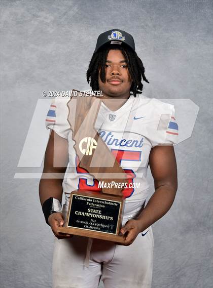 Thumbnail 2 in St. Vincent de Paul (CIF State Div. 4-AA Awards) photogallery.