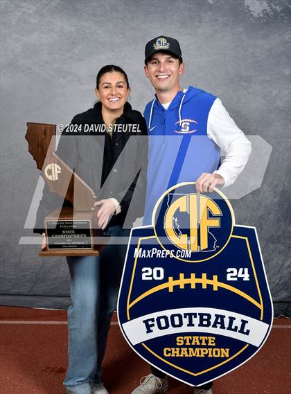 Thumbnail 2 in St. Vincent de Paul (CIF State Div. 4-AA Awards) photogallery.