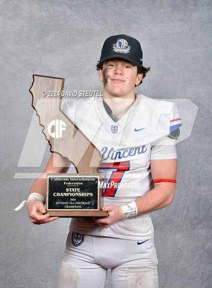 Thumbnail 2 in St. Vincent de Paul (CIF State Div. 4-AA Awards) photogallery.