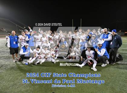 Thumbnail 1 in St. Vincent de Paul (CIF State Div. 4-AA Awards) photogallery.