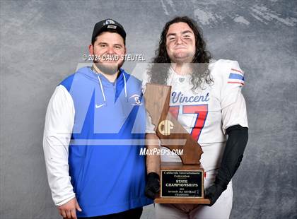 Thumbnail 3 in St. Vincent de Paul (CIF State Div. 4-AA Awards) photogallery.