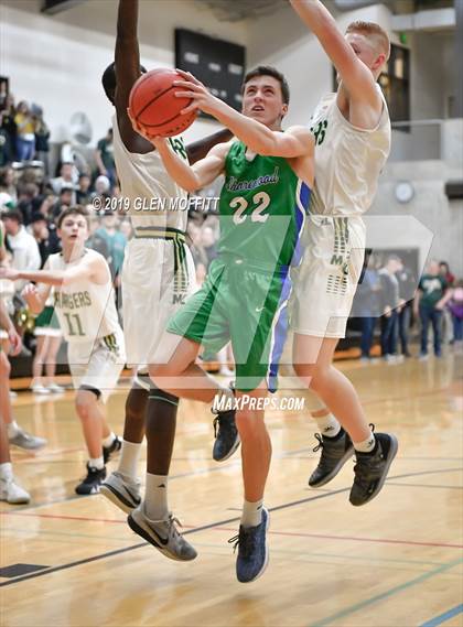 Thumbnail 3 in Shorewood @ Marysville Getchell (WIAA 3A Playoff) photogallery.