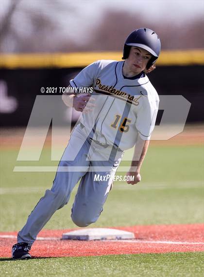 Thumbnail 1 in Prestonwood Christian vs Iowa Park (Brock Tournament) photogallery.