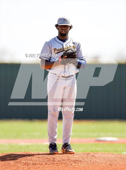 Thumbnail 1 in Prestonwood Christian vs Iowa Park (Brock Tournament) photogallery.