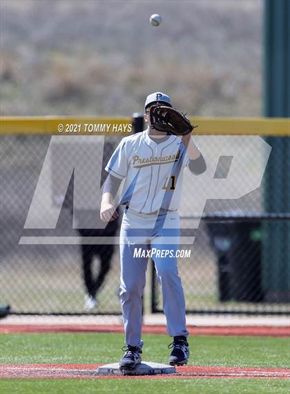 Thumbnail 1 in Prestonwood Christian vs Iowa Park (Brock Tournament) photogallery.