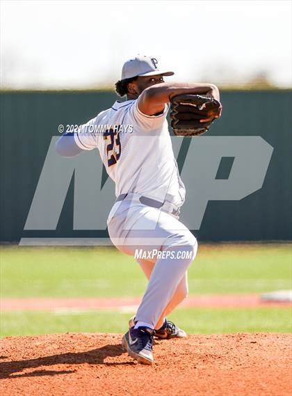 Thumbnail 1 in Prestonwood Christian vs Iowa Park (Brock Tournament) photogallery.