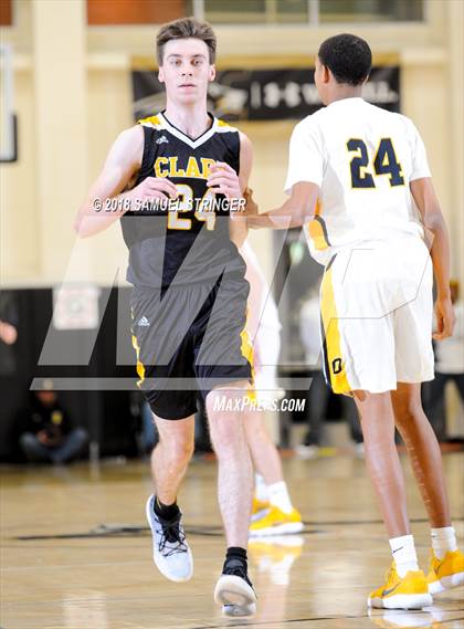 Thumbnail 2 in Clark vs. Bishop O'Dowd (Crush in the Valley) photogallery.