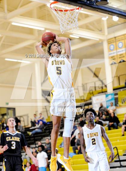 Thumbnail 3 in Clark vs. Bishop O'Dowd (Crush in the Valley) photogallery.