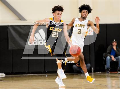 Thumbnail 3 in Clark vs. Bishop O'Dowd (Crush in the Valley) photogallery.