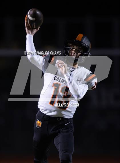 Thumbnail 1 in California @ American Canyon (CIF NCS D2 Quarterfinal) photogallery.