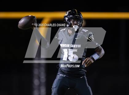 Thumbnail 1 in California @ American Canyon (CIF NCS D2 Quarterfinal) photogallery.