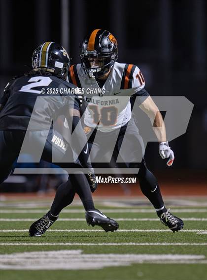 Thumbnail 1 in California @ American Canyon (CIF NCS D2 Quarterfinal) photogallery.