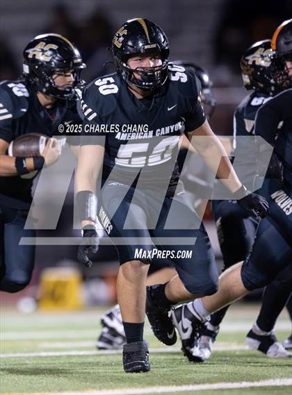 Thumbnail 1 in California @ American Canyon (CIF NCS D2 Quarterfinal) photogallery.