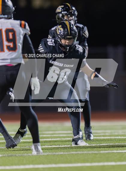 Thumbnail 1 in California @ American Canyon (CIF NCS D2 Quarterfinal) photogallery.