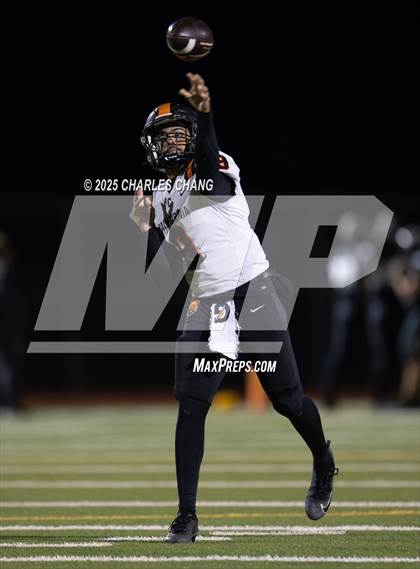 Thumbnail 1 in California @ American Canyon (CIF NCS D2 Quarterfinal) photogallery.