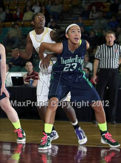 Thumbnail 3 in Monarch vs. ThunderRidge (CHSAA 5A Great 8) photogallery.