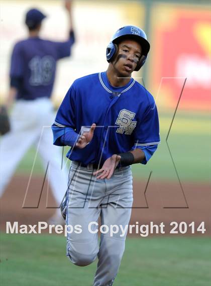 Thumbnail 3 in Santa Margarita vs. Trabuco Hills (CIF-SS D1 Semi Final) photogallery.