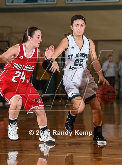 Thumbnail 3 in St Joseph's Academy vs St. James  (St. Joseph's Academy Shootout) photogallery.