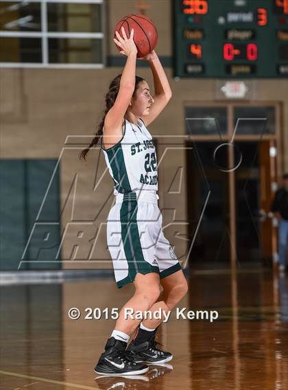 Thumbnail 2 in St Joseph's Academy vs St. James  (St. Joseph's Academy Shootout) photogallery.