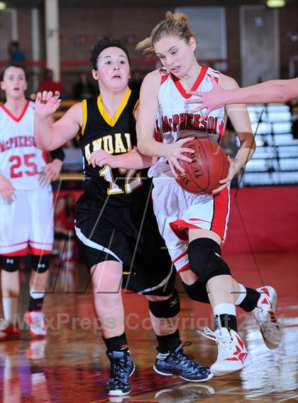 Thumbnail 2 in McPherson vs Andale (Mid America Classic 2nd Round) photogallery.