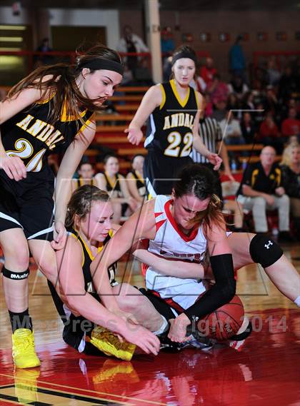 Thumbnail 1 in McPherson vs Andale (Mid America Classic 2nd Round) photogallery.