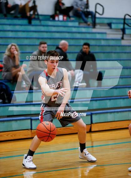 Thumbnail 1 in Grace vs. Intermountain Christian (Eagle Holiday Shootout) photogallery.