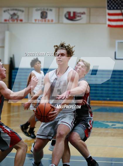 Thumbnail 2 in Grace vs. Intermountain Christian (Eagle Holiday Shootout) photogallery.