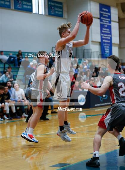 Thumbnail 1 in Grace vs. Intermountain Christian (Eagle Holiday Shootout) photogallery.