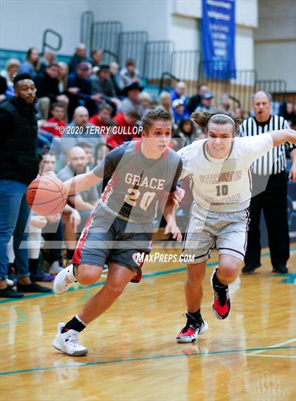 Thumbnail 1 in Grace vs. Intermountain Christian (Eagle Holiday Shootout) photogallery.