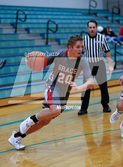 Thumbnail 2 in Grace vs. Intermountain Christian (Eagle Holiday Shootout) photogallery.