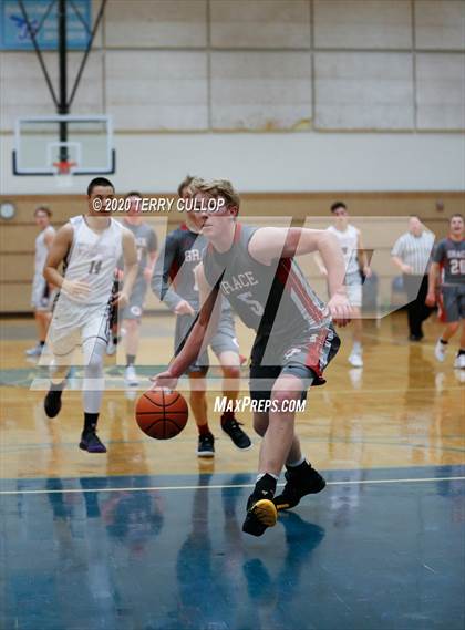 Thumbnail 3 in Grace vs. Intermountain Christian (Eagle Holiday Shootout) photogallery.