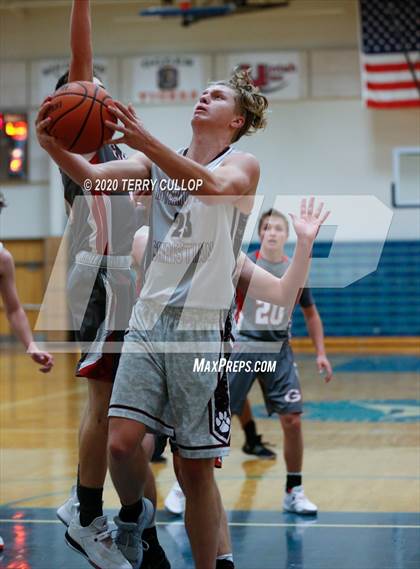 Thumbnail 3 in Grace vs. Intermountain Christian (Eagle Holiday Shootout) photogallery.