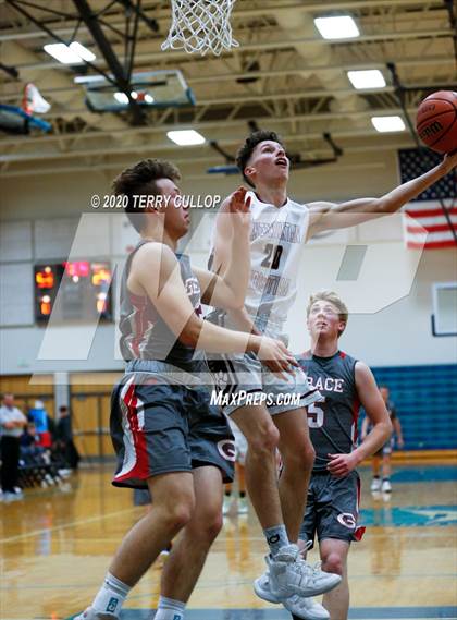 Thumbnail 1 in Grace vs. Intermountain Christian (Eagle Holiday Shootout) photogallery.