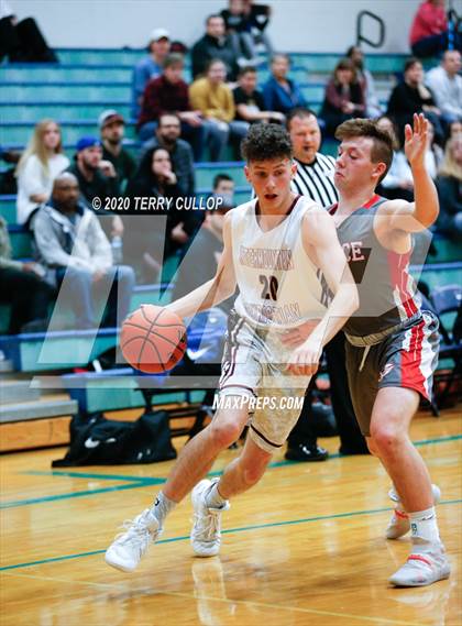 Thumbnail 2 in Grace vs. Intermountain Christian (Eagle Holiday Shootout) photogallery.