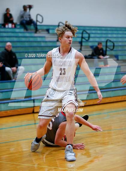 Thumbnail 2 in Grace vs. Intermountain Christian (Eagle Holiday Shootout) photogallery.