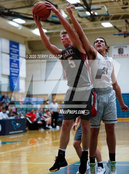 Thumbnail 3 in Grace vs. Intermountain Christian (Eagle Holiday Shootout) photogallery.