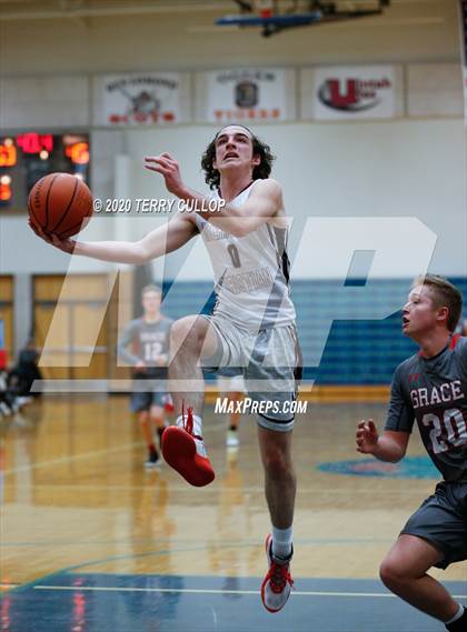 Thumbnail 3 in Grace vs. Intermountain Christian (Eagle Holiday Shootout) photogallery.