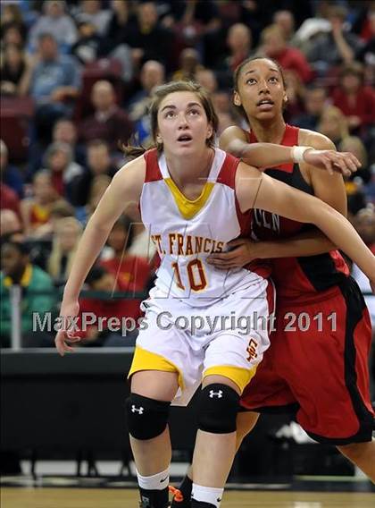 Thumbnail 1 in Lincoln vs. St. Francis (CIF SJS D1 Final) photogallery.
