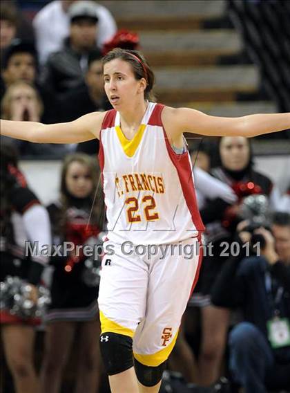 Thumbnail 1 in Lincoln vs. St. Francis (CIF SJS D1 Final) photogallery.