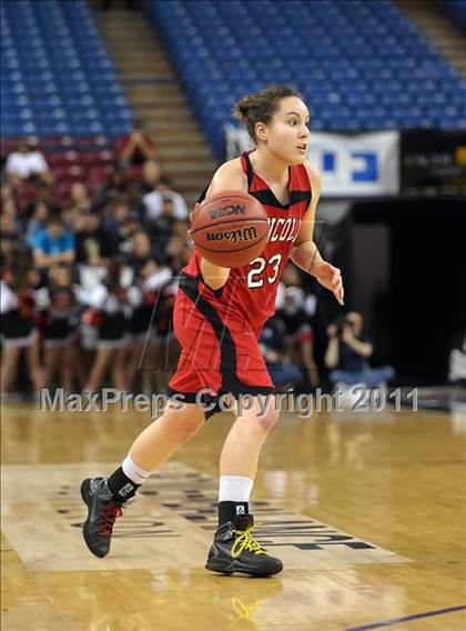 Thumbnail 3 in Lincoln vs. St. Francis (CIF SJS D1 Final) photogallery.