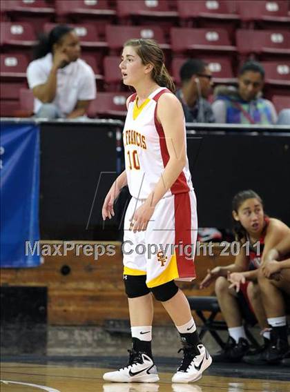 Thumbnail 2 in Lincoln vs. St. Francis (CIF SJS D1 Final) photogallery.