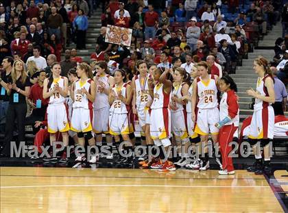 Thumbnail 3 in Lincoln vs. St. Francis (CIF SJS D1 Final) photogallery.