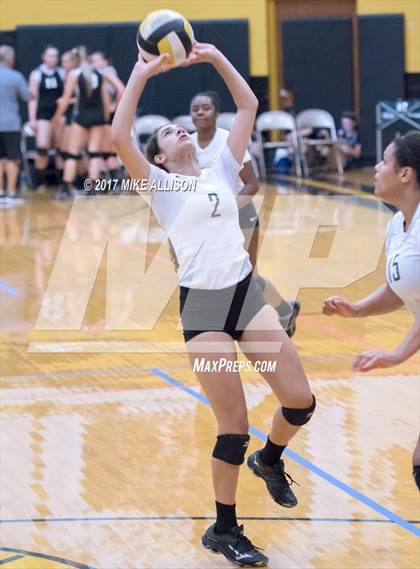 Thumbnail 1 in Hixson vs Notre Dame photogallery.
