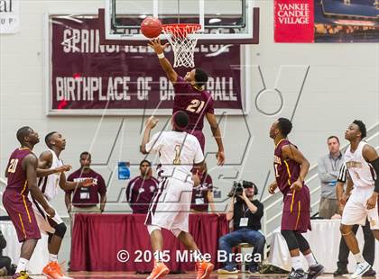 Thumbnail 3 in Christ the King vs Sacred Heart (Spalding HoopHall Classic) photogallery.